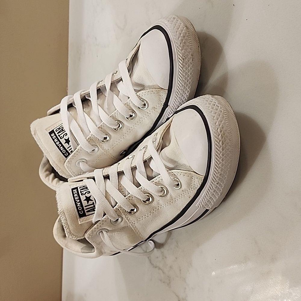 White Chuck Taylors